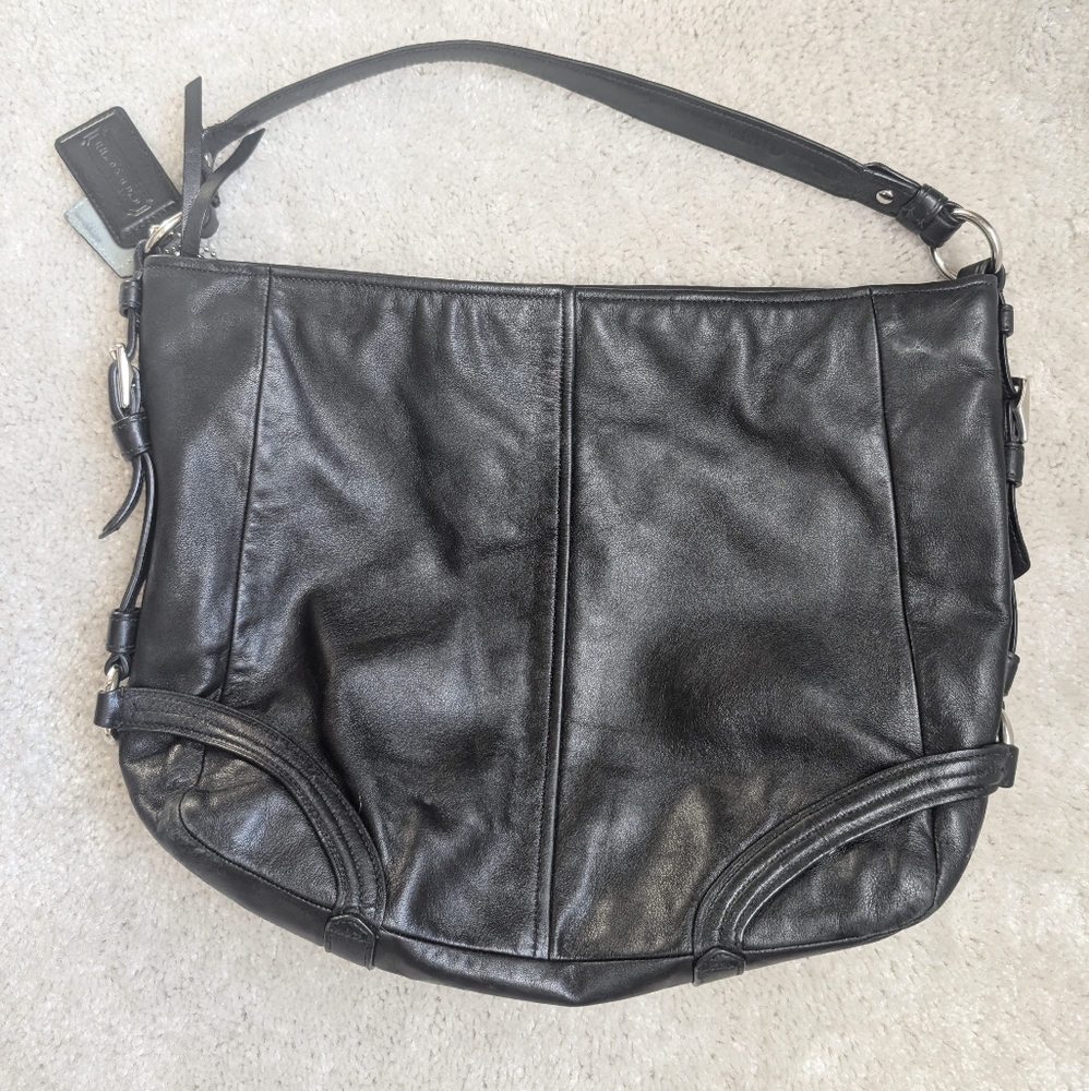 Black Coach Purse - Picture 3 of 4